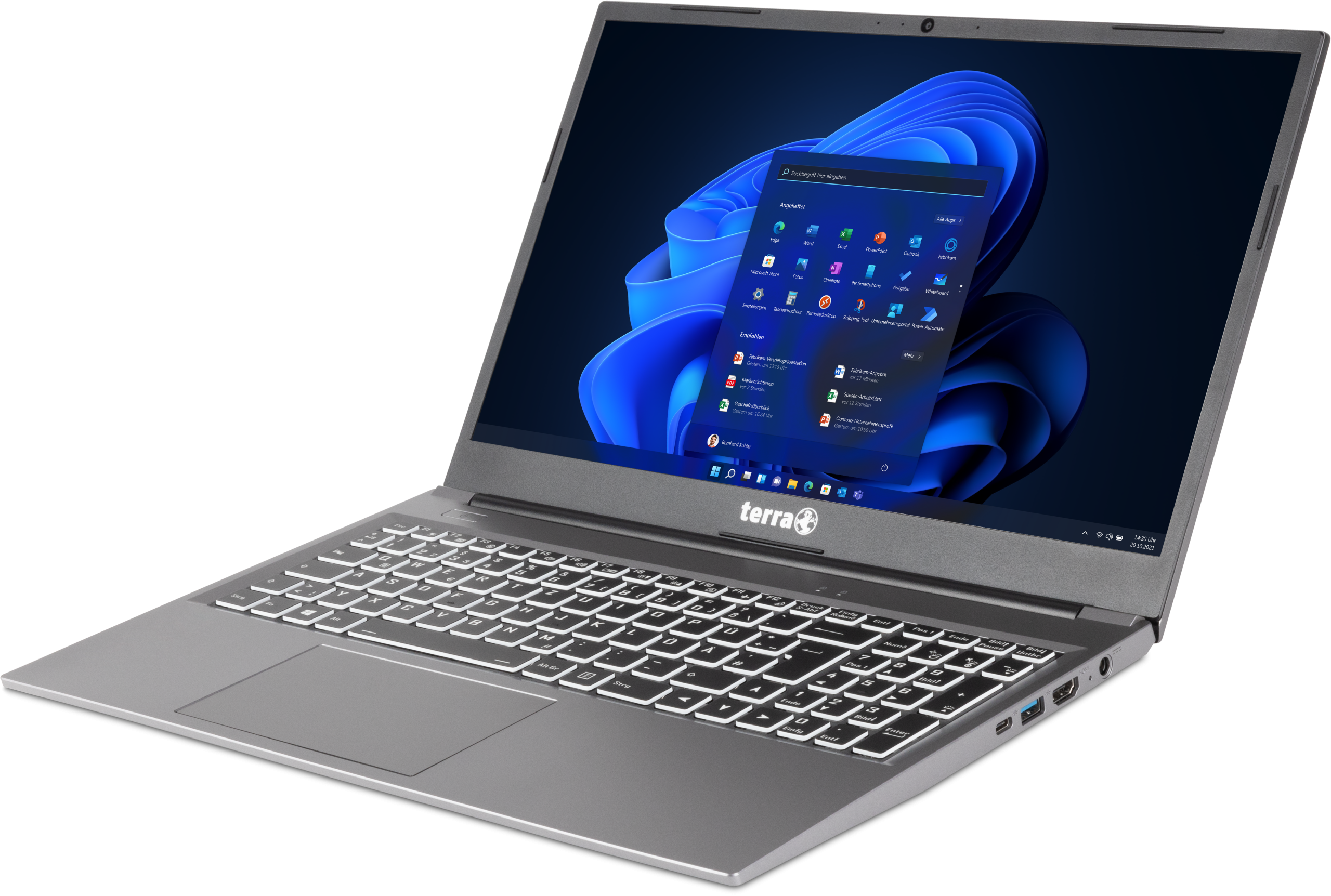 Notebook Basis Terra 15inch - Afbeelding 4